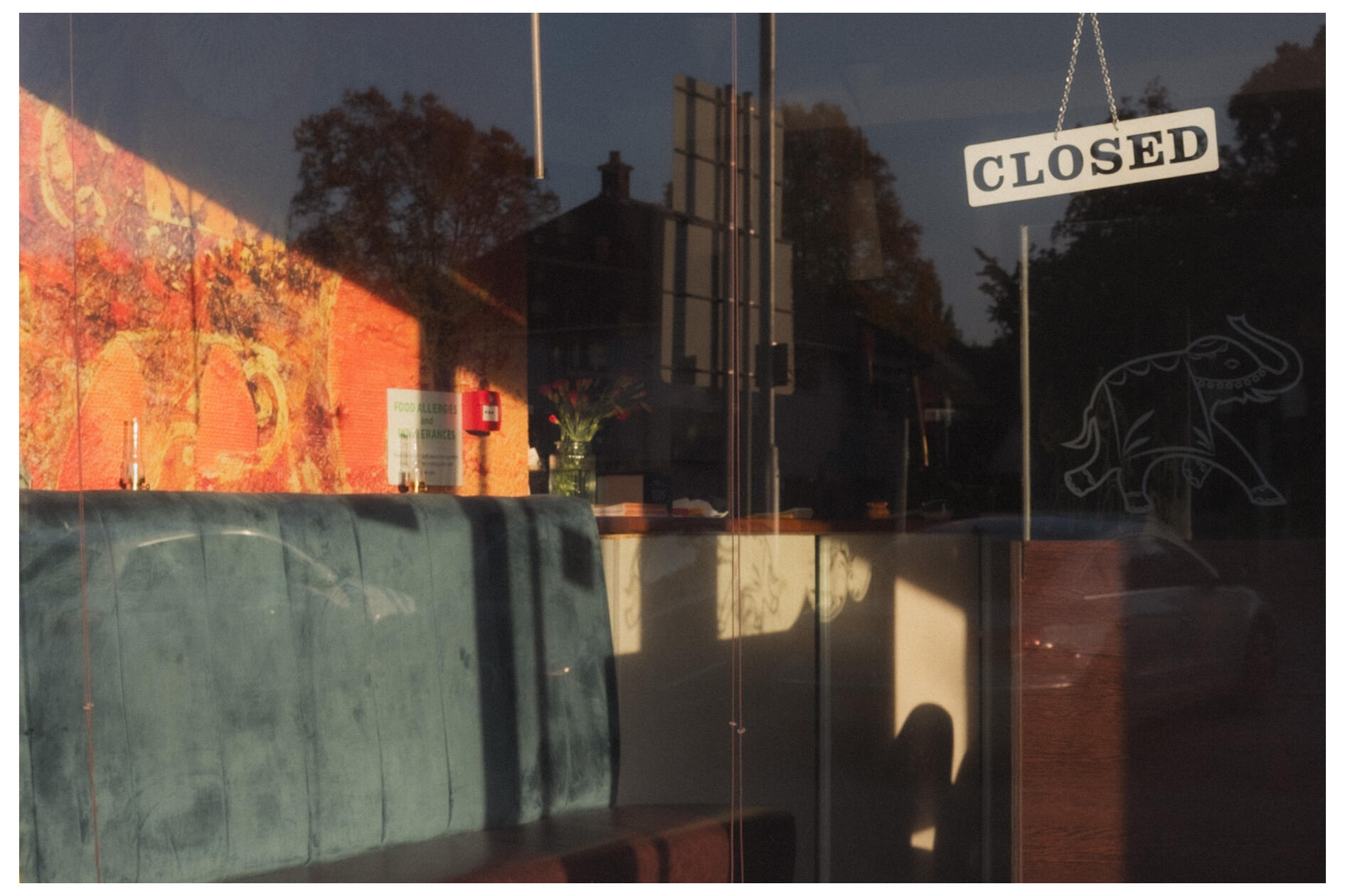 Restaurant reflections