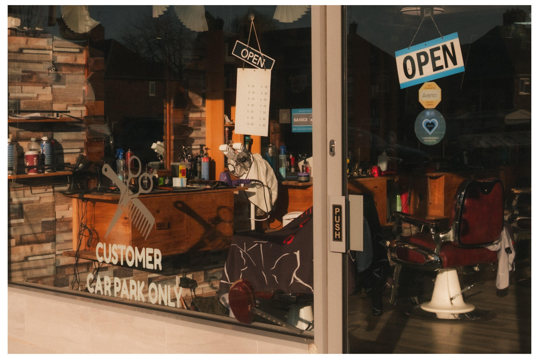 Barbers reflections Barbers reflections
