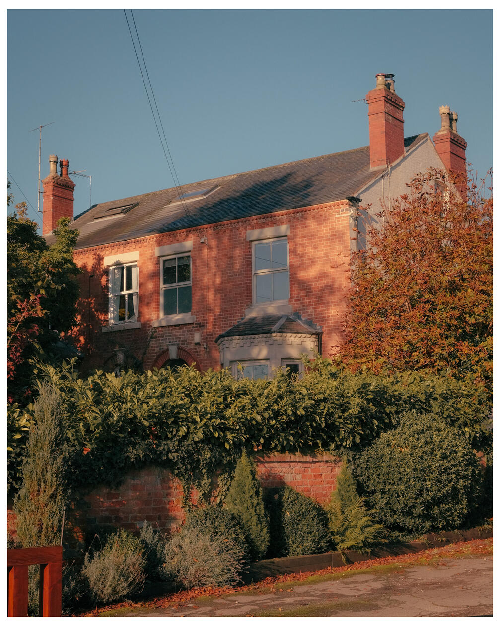 Suburban redbrick