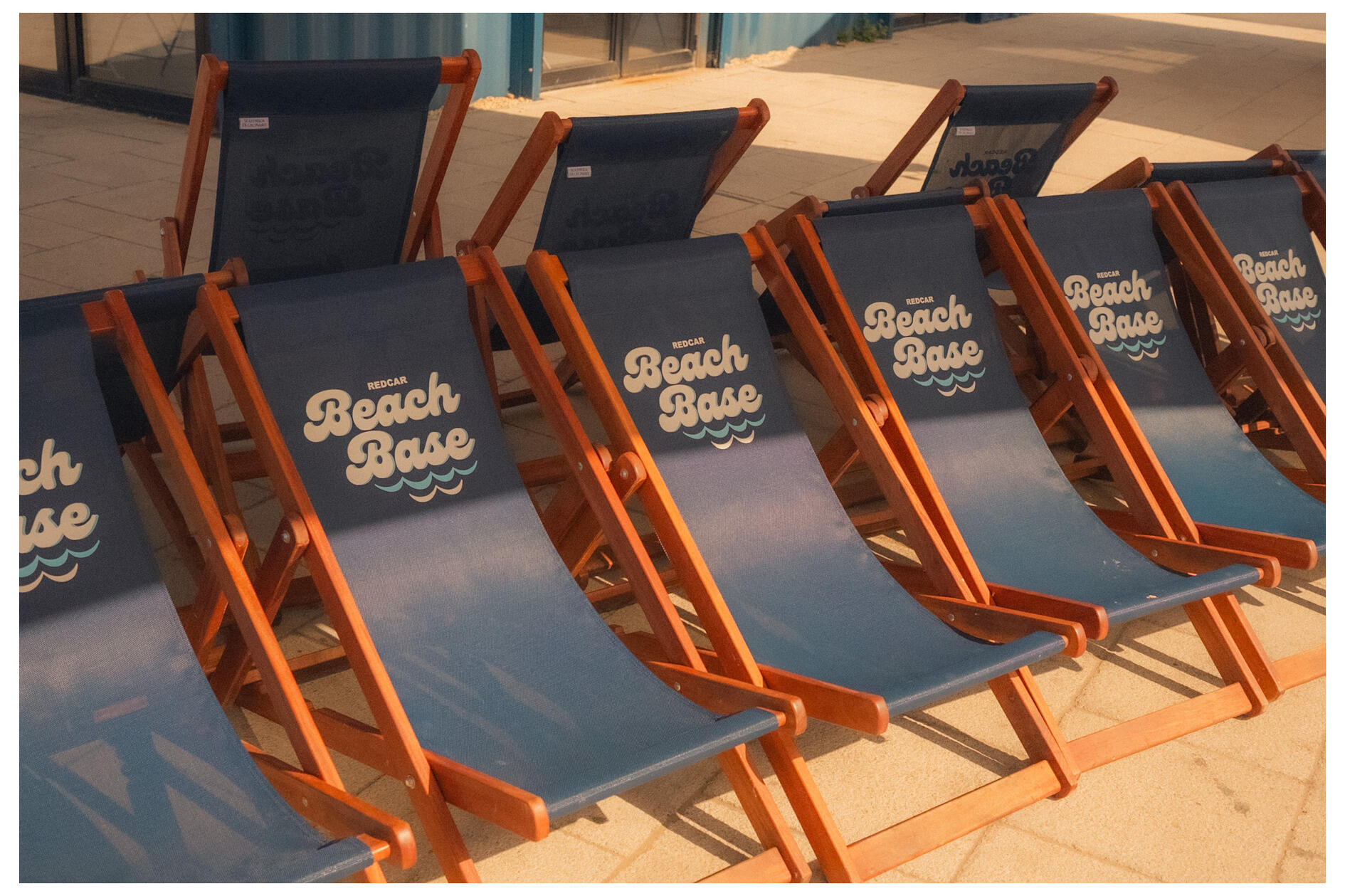 Beach bar chairs